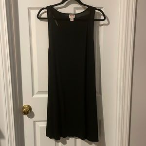 Black tank dress